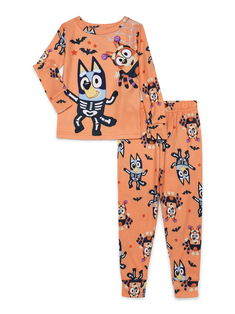 Bluey Toddlers' Halloween Pajama Top and Pants Set, 2-Piece, Sizes