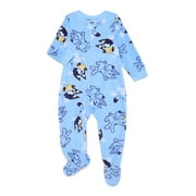 Bluey Toddler's One Piece Sleeper with Long Sleeves, Sizes 2T-5T