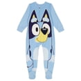 thumbnail image 1 of Bluey Toddler's One Piece Sleeper with Long Sleeves, Sizes 2T-5T, 1 of 3