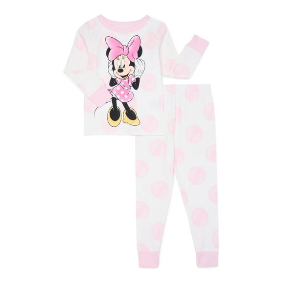 Character Toddler Long Sleeve Shirt and Pants Pajama Set, 2-Piece, Sizes 12M-5T