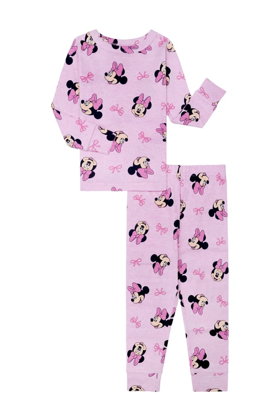 Character Toddler Long Sleeve Shirt and Pants Pajama Set, 2-Piece, Sizes 12M-5T