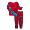 Spider-Man Toddler Long Sleeve Top and Pants Pajama Set, 2-Piece, Sizes 12M-5T
