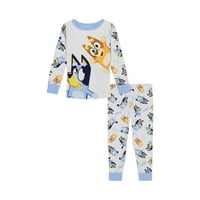 2-Piece Toddler Character Long Sleeve Shirt and Pants (Bluey)