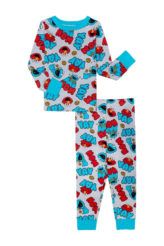 Character Toddler Long Sleeve Shirt and Pants Pajama Set, 2-Piece, Sizes 12M-5T