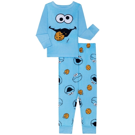 Character Toddler Long Sleeve Top and Pant Pajama Set, 2-Piece, Sizes 12M- 5T
