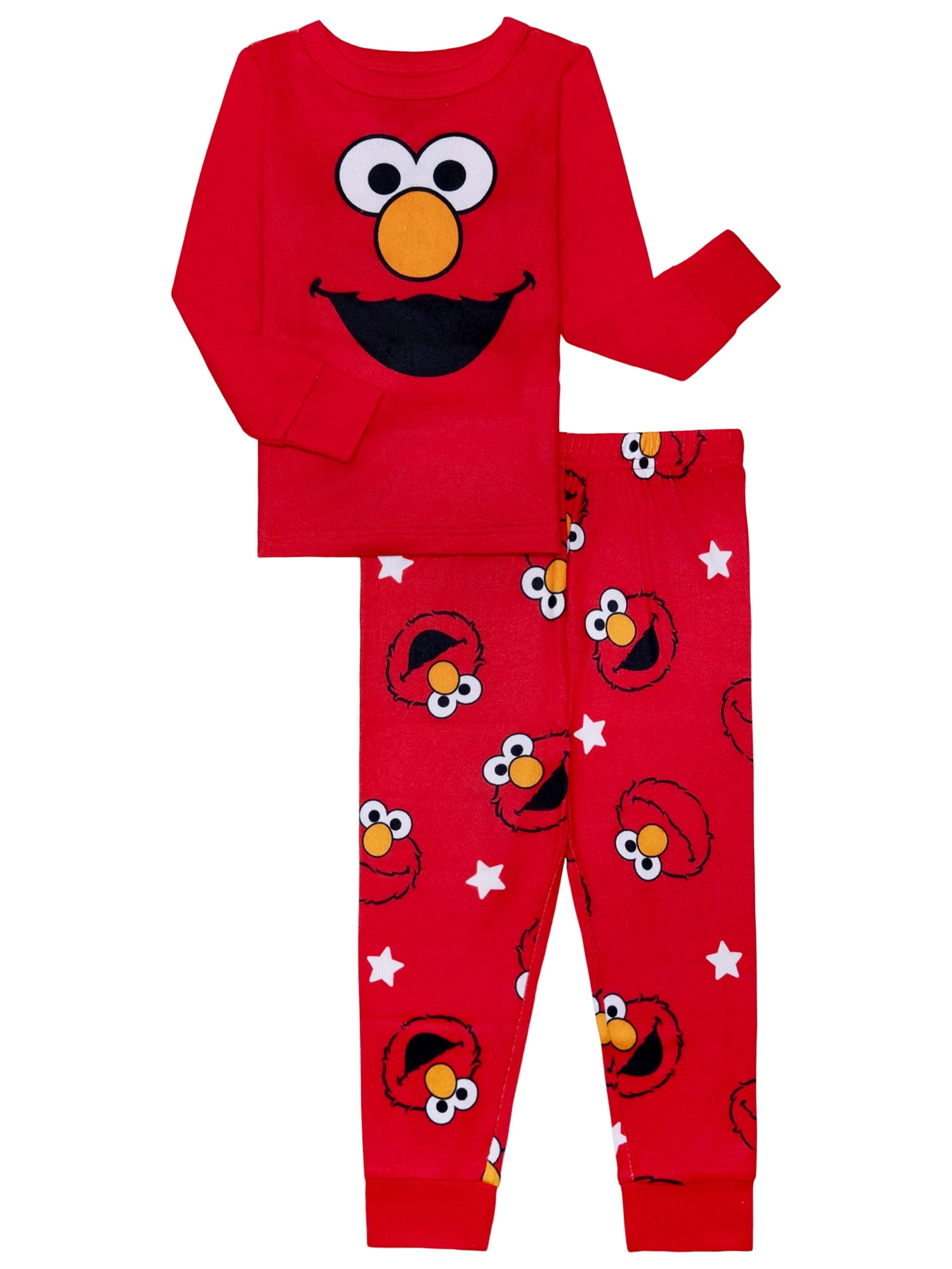 Character Toddler Long Sleeve Top and Pant Pajama Set, 2-Piece, Sizes 12M- 5T