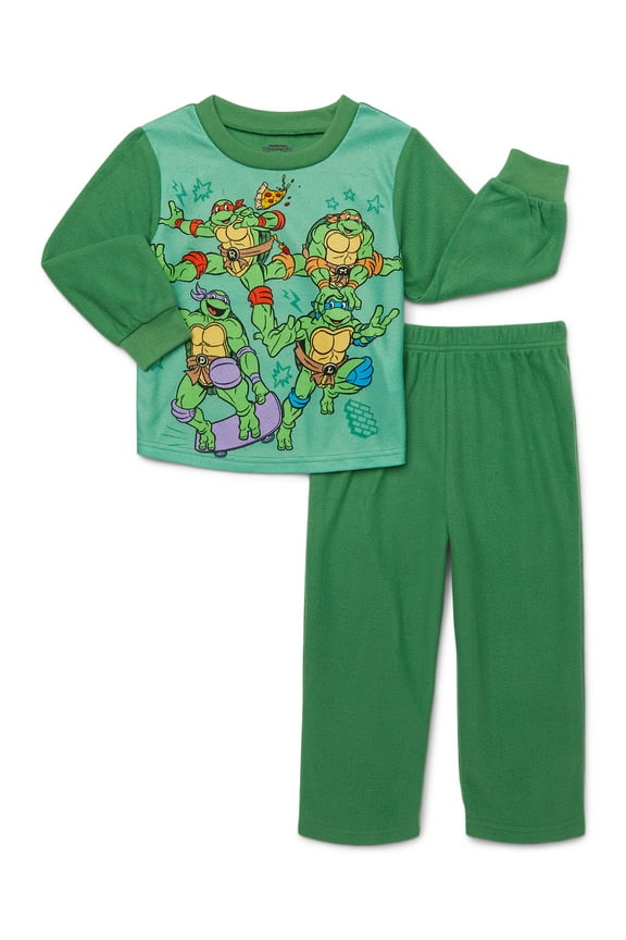 Character Toddler Long Sleeve Top and Pants, 2-Piece Pajama Set, Sizes 12M-5T
