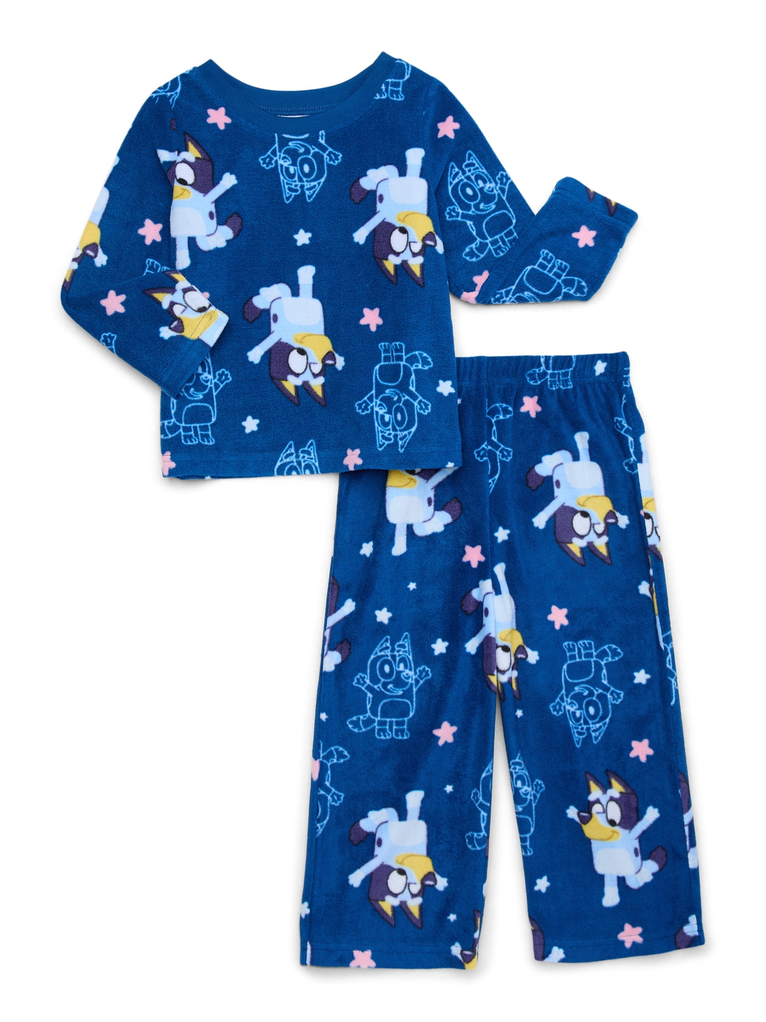 Character Toddler Microfleece Pajama Set, 2-Piece, Sizes 12M-5T