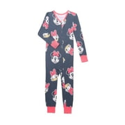 SMURFS Care Bears Baby and Toddler Girls' One-Piece Sleeper, Sizes 12M-5T