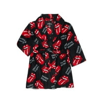 Rolling Stones Toddler Boys or Girls Fleece Bathrobe Pajamas, Sizes 2T-5T