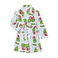 thumbnail image 1 of Dr. Seuss The Grinch Toddler Boys Fleece Bathrobe Pajamas, Sizes 2T-5T, 1 of 3
