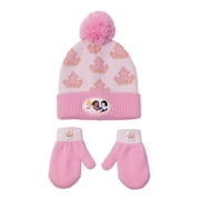 Character Toddler Beanie and Mittens, 2-Piece Set