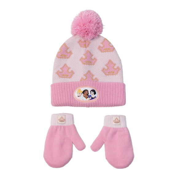 Character Toddler Beanie and Mittens, 2-Piece Set