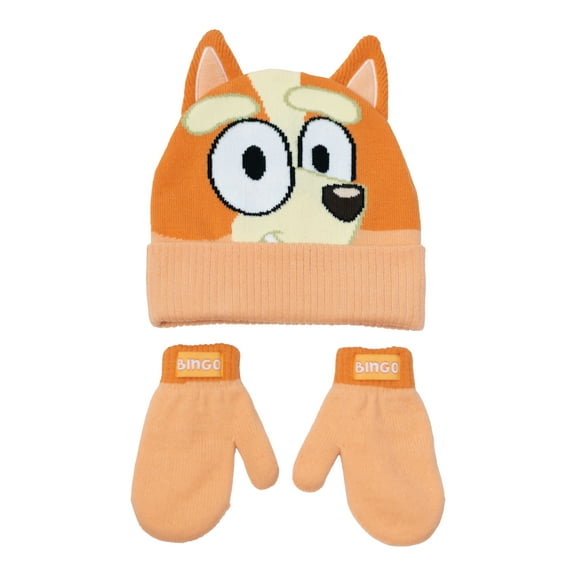 Character Toddler Cosplay Beanie and Mitten, 3-Piece Set