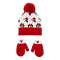 thumbnail image 1 of Character Toddler Printed Beanie and Mitten, 3-Piece Set, 1 of 5