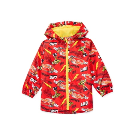 Dreamwave Apparel Character Toddler Rain Jacket with Hood, Sizes 2T-5T