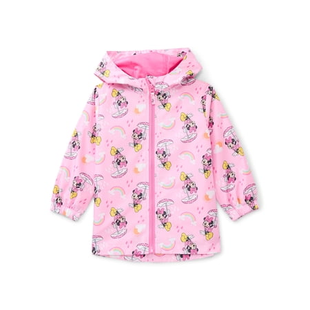 Character Toddler Rain Jacket with Hood, Sizes 2T-5T