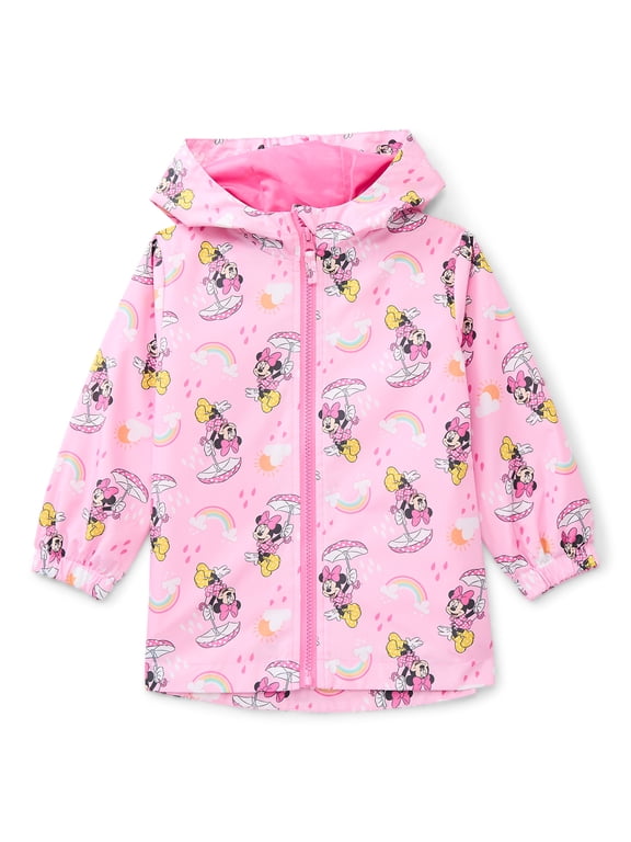 Character Toddler Rain Jacket with Hood, Sizes 2T-5T