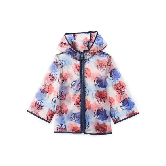 Character Toddler Clear Rain Jacket with Hood, Sizes 2T-5T