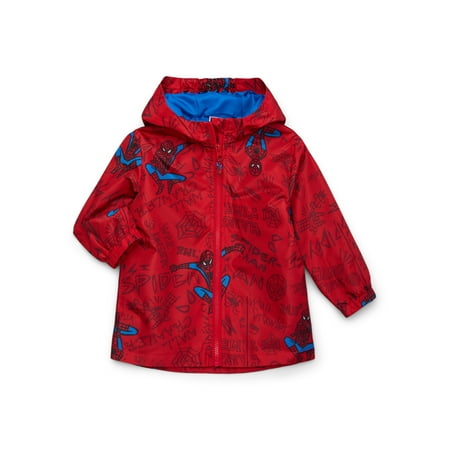 Spiderman Toddler Rain Jacket, Sizes 2T - 5T