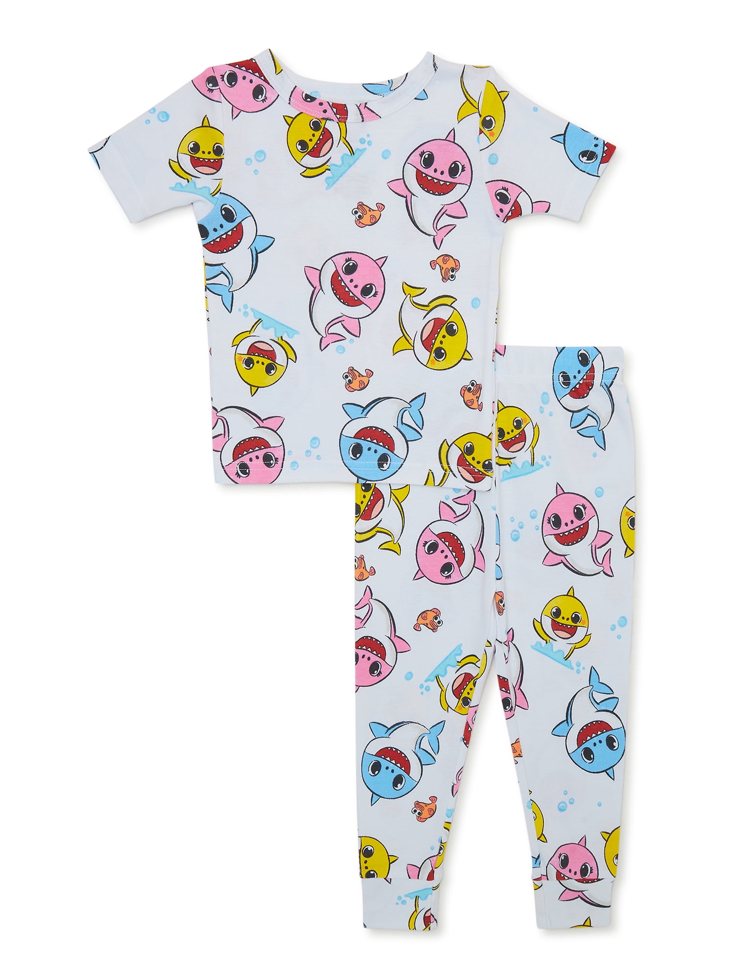 Baby Shark Onesie Pajamas Kids Plush Sleepwear