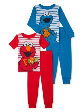 Sesame Street Long John Pajama Set