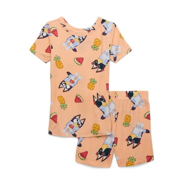 Character Toddler Tee and Shorts Viscose Pajama Set, 2-Piece, Sizes 12M-5T