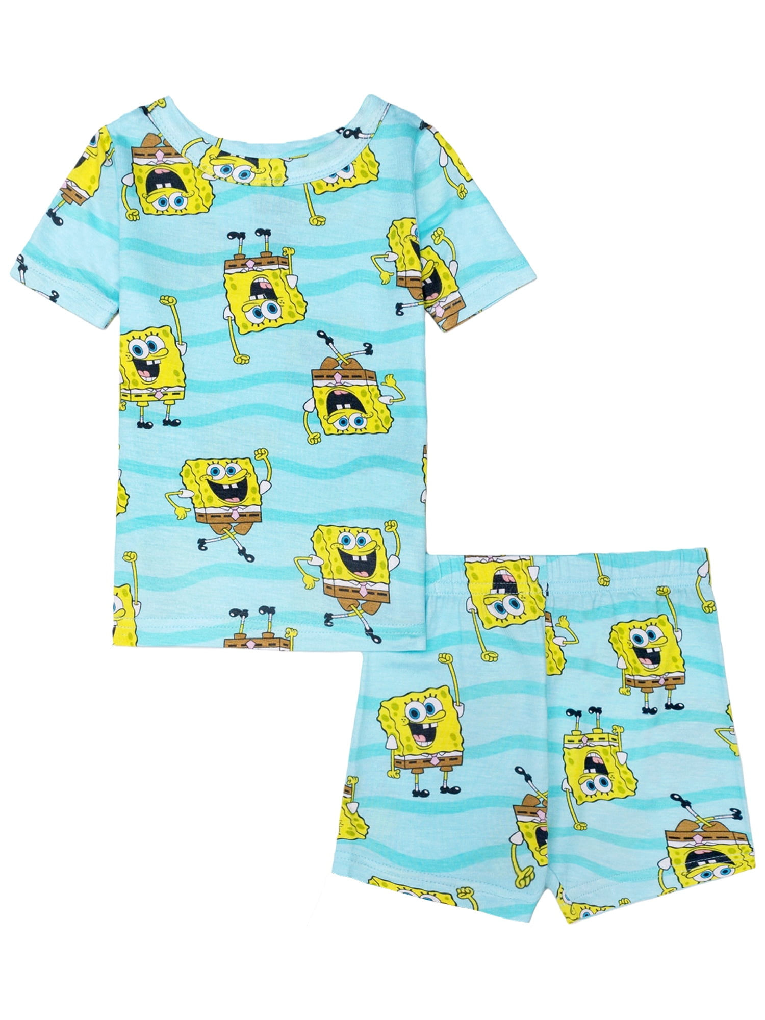 Character Toddler Tee and Shorts Viscose Pajama Set, 2-Piece, Sizes 12M-5T