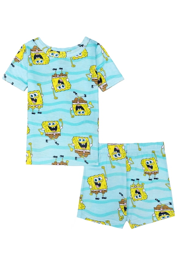 Character Toddler Tee and Shorts Viscose Pajama Set, 2-Piece, Sizes 12M-5T