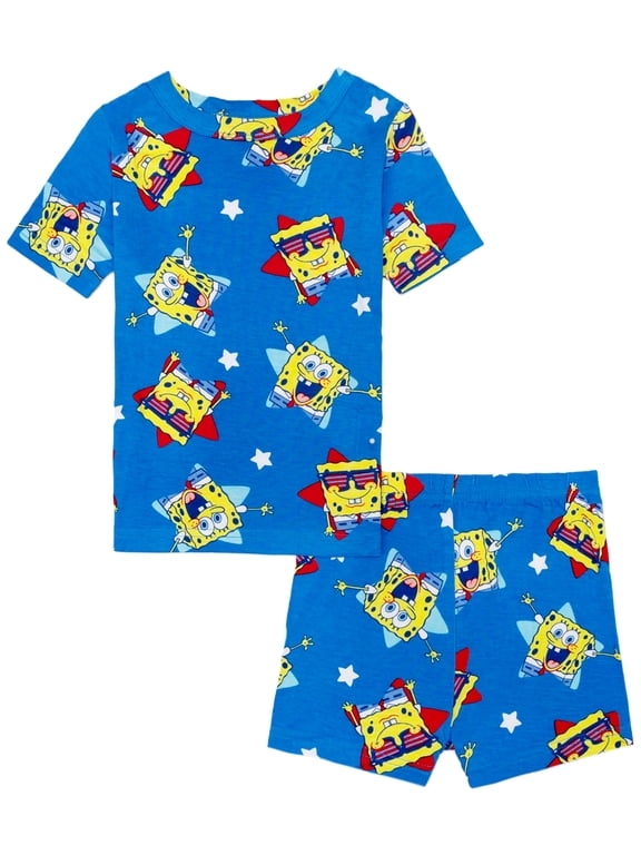 Character Toddler Tee and Shorts Viscose Pajama Set, 2-Piece, Sizes 12M-5T