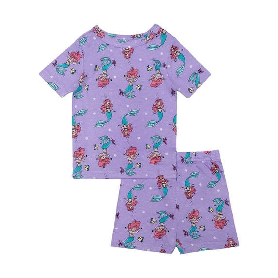 Character Toddler Tee and Shorts Viscose Pajama Set, 2-Piece, Sizes 12M-5T