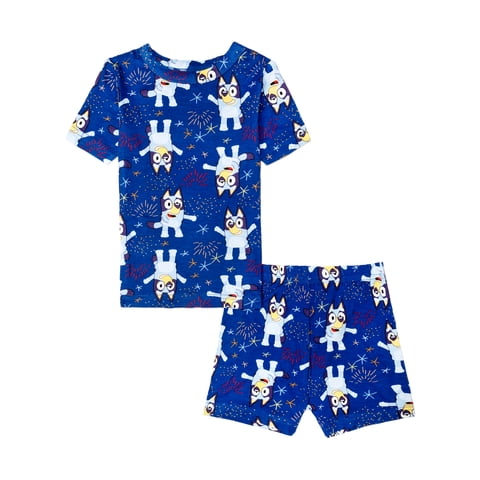 Character Toddler Tee and Shorts Viscose Pajama Set, 2-Piece, Sizes 12M-5T