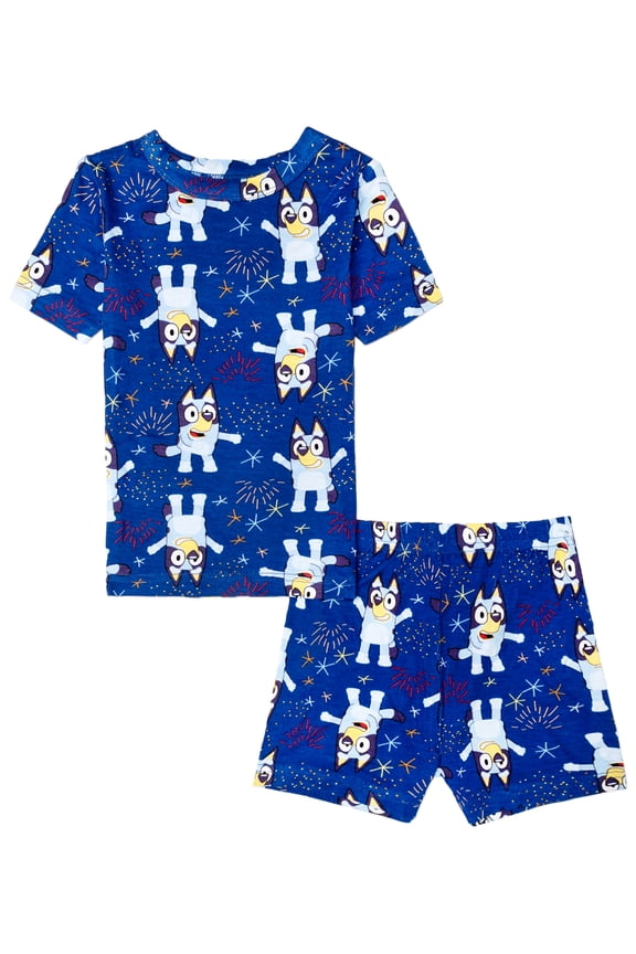 Character Toddler Tee and Shorts Viscose Pajama Set, 2-Piece, Sizes 12M-5T