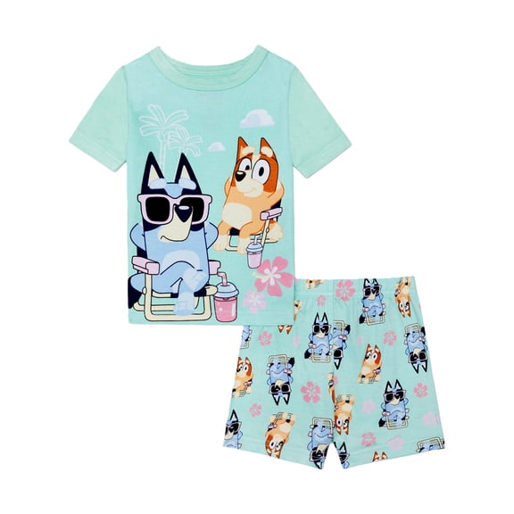 Character Toddler Tee and Shorts Viscose Pajama Set, 2-Piece, Sizes 12M-5T