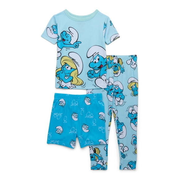 Character Toddler Top, Pants and Shorts Pajama Set, 3-Piece, Sizes 12M-5T