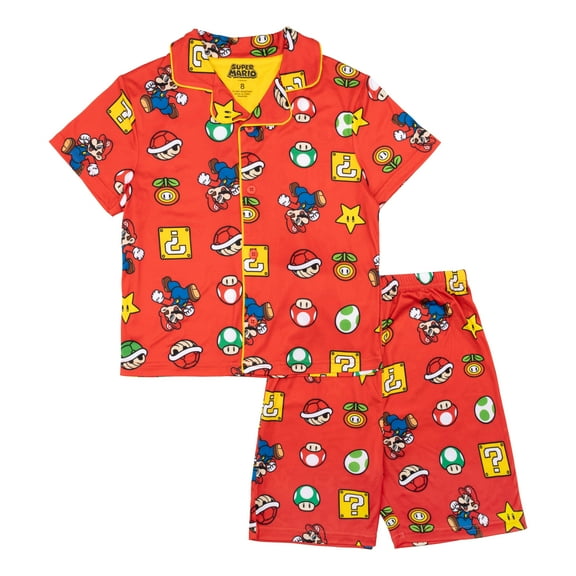 Character Toddler Top and Shorts Pajama Coat Set, 2-Pieces, Sizes 2T-5T