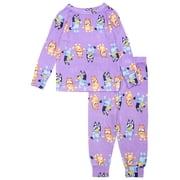 Character Toddler Unisex Long Sleeve Top and Pant Pajama Set, 2-Piece, Sizes 12M-24M