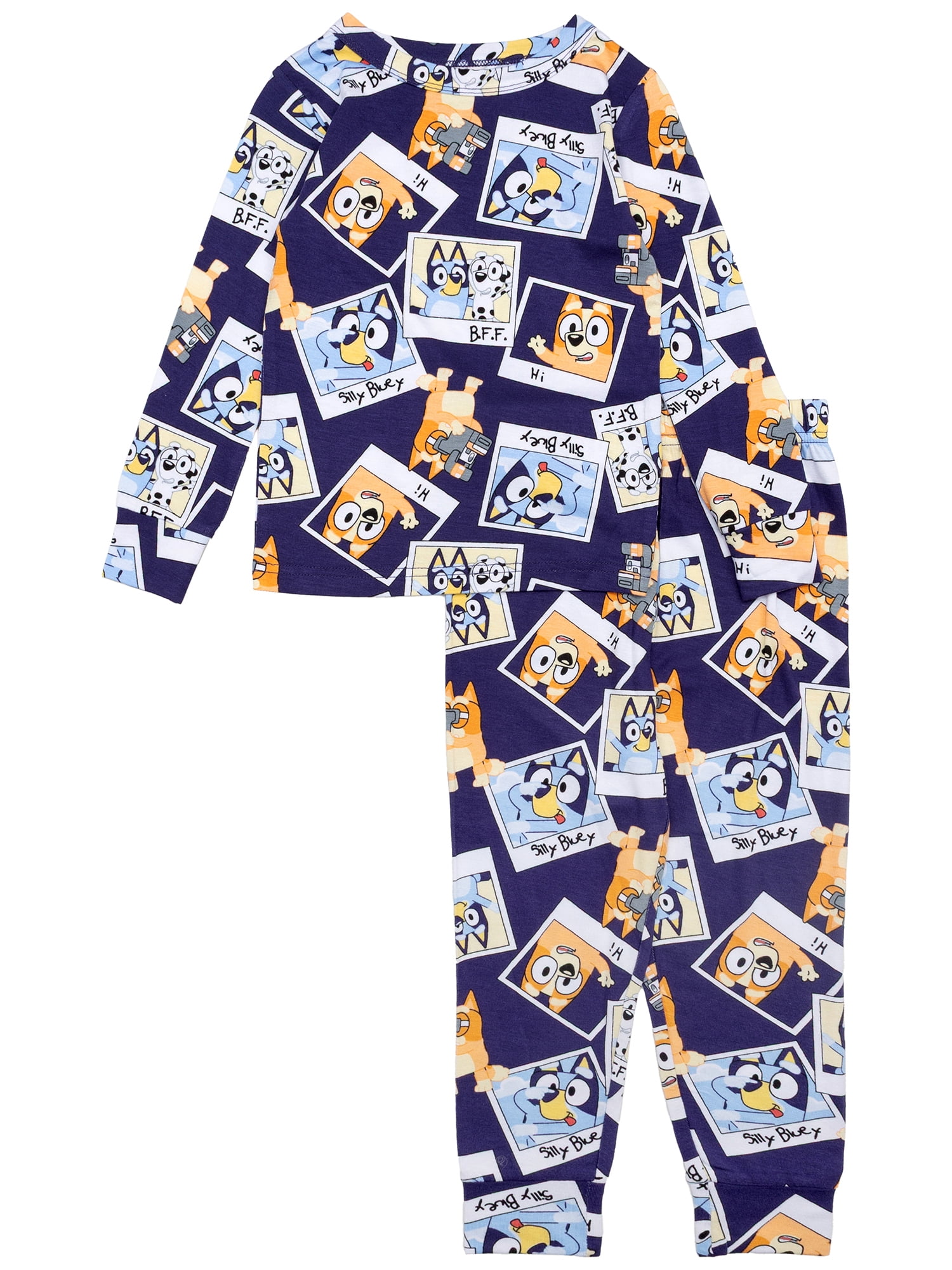 Character Toddler Unisex Long Sleeve Top and Pant Pajama Set, 2-Piece, Sizes 12M-24M