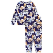 Character Toddler Unisex Long Sleeve Top and Pant Pajama Set, 2-Piece, Sizes 12M-24M