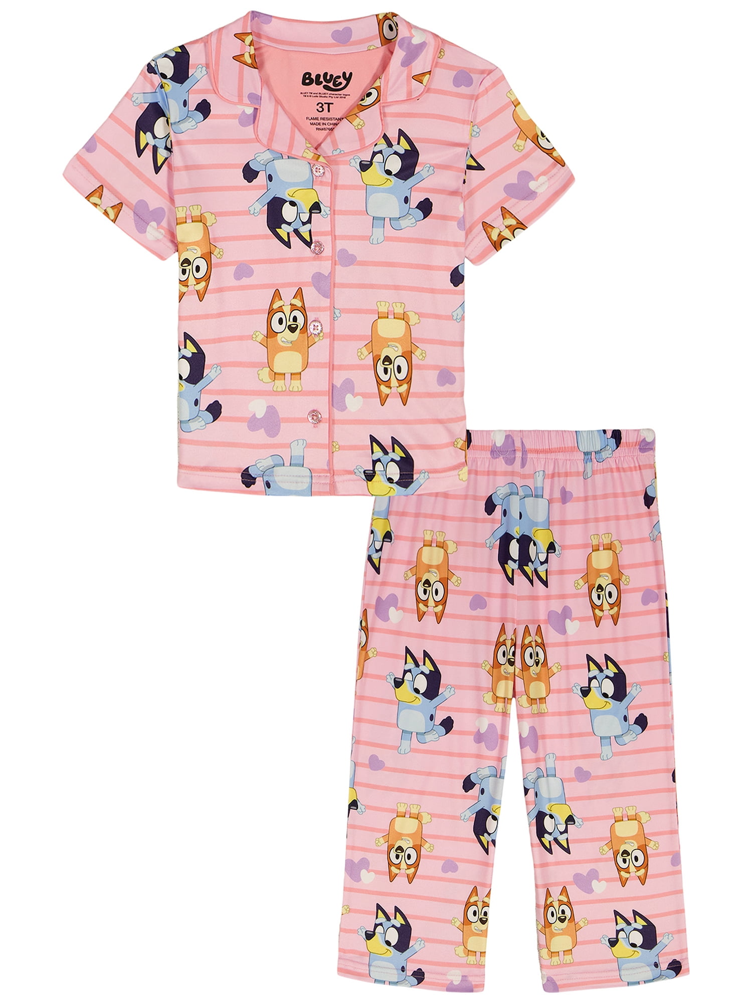 Character Toddler Unisex Pajama Coat Set, 2-Pieces, Sizes 12M- 24M