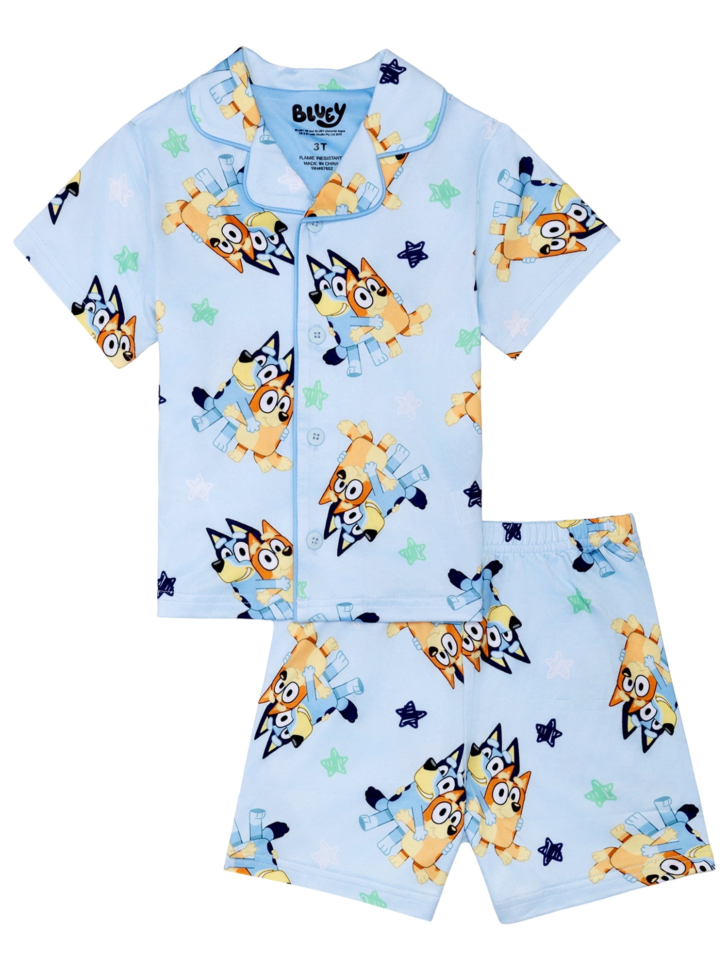 Character Toddler Unisex Pajama Coat Set, 2-Pieces, Sizes 12M- 24M