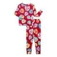thumbnail image 1 of Character Toddler Unisex Valentine's Day Pajama Set, 2-Piece, Sizes 12M-5T, 1 of 3