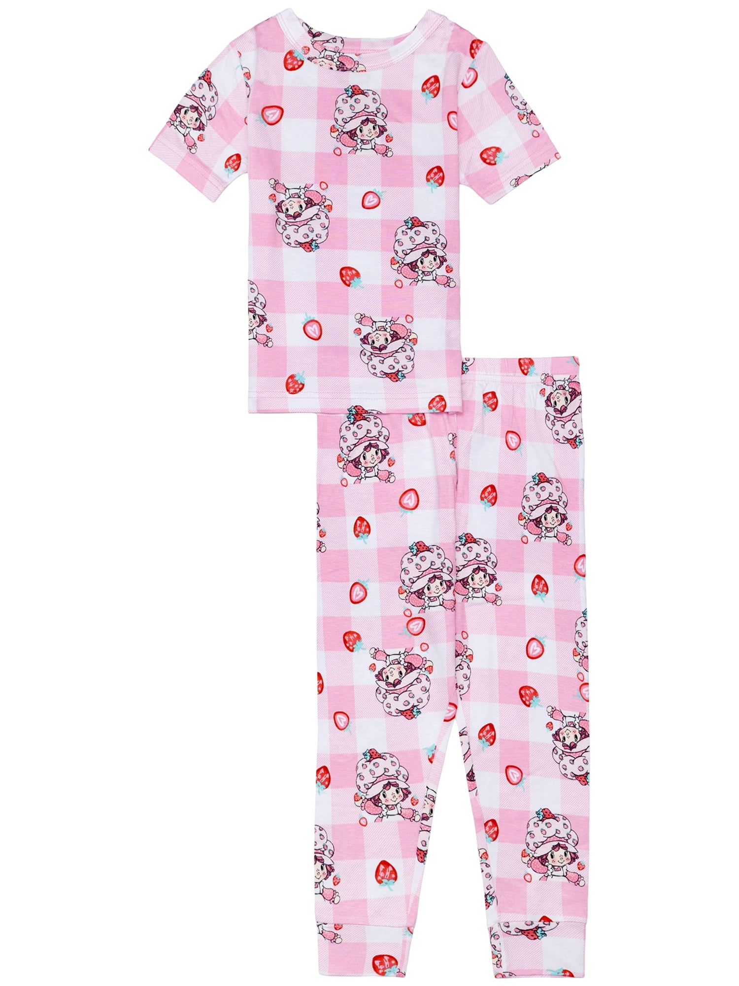 Character Toddler Viscose Short Sleeve Top and Pant Pajama Set, 2-Piece, Sizes 12M- 5T