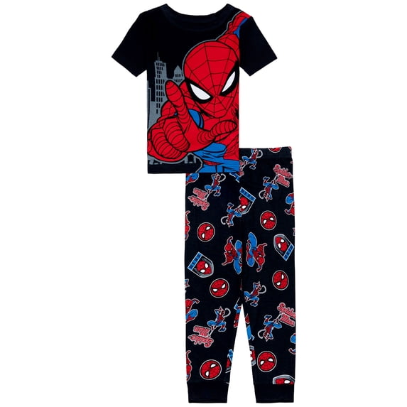 Character Toddler Viscose Short Sleeve Top and Pant Pajama Set, 2-Piece, Sizes 12M- 5T