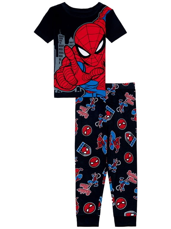 Character Toddler Viscose Short Sleeve Top and Pant Pajama Set, 2-Piece, Sizes 12M- 5T