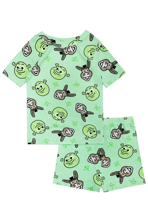 Character Toddler Viscose Tee and Short Sets Pajama Set, 2-Piece, Sizes 12M-5T