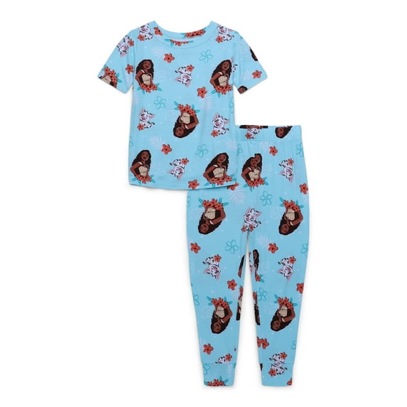 Character Toddler Viscose Unisex 2-Piece Pajama Set, Sizes 12M-5T