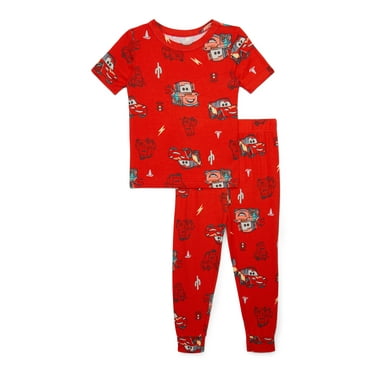 Character Toddler Viscose Unisex 2-Piece Pajama Set, Sizes 12M-5T