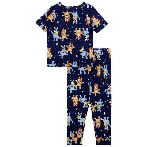 Character Toddler Viscose Unisex 2-Piece Pajama Set, Sizes 12M-5T