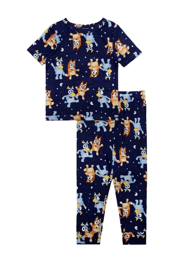 Character Toddler Viscose Unisex 2-Piece Pajama Set, Sizes 12M-5T